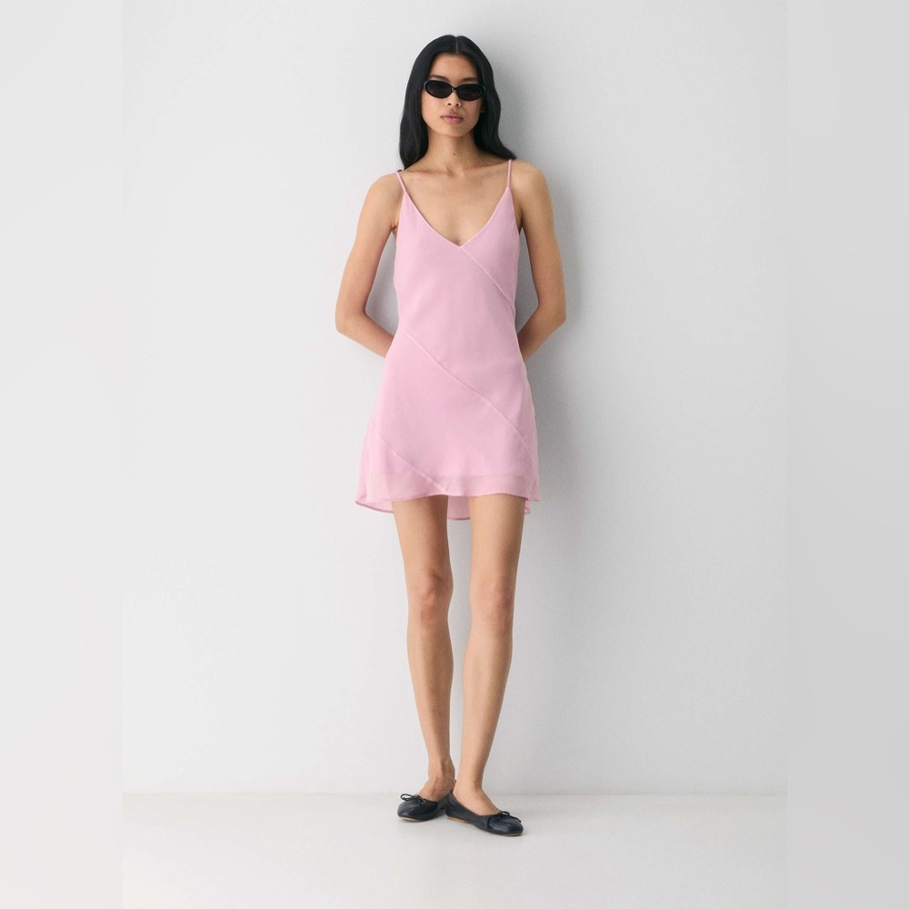 Aritzia Wilfred Priscilla Dress RED L